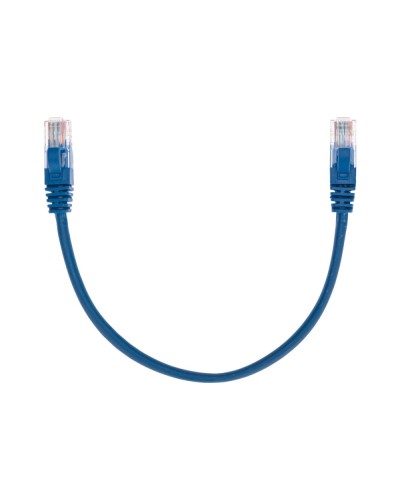 Патч-корд U/UTP, CAT 5e, RJ45-RJ45, 26AWG, LSZH, синий, 0,3м REXANT 02-0104-03 в Махачкале Патчкорды (медные) Pintop.ru