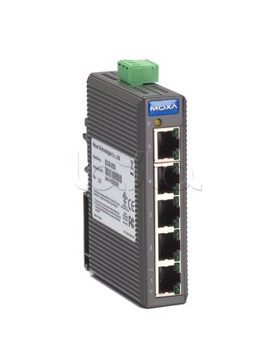 Коммутатор неуправляемый промышленный 5-портовый Moxa EDS-205A в Махачкале Коммутаторы Pintop.ru