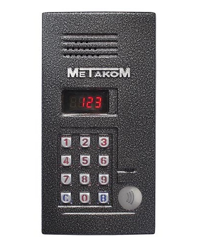 Блок вызова домофона Метаком MK2012-MFEV в Махачкале Блоки вызова многоабонентные Pintop.ru