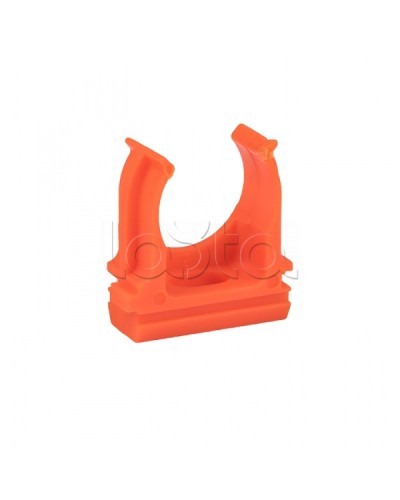 Крепеж-клипса d20 мм (10 шт) оранжевая EKF-Plast (derj-z-20o) в Махачкале Держатели, клипсы, скобы Pintop.ru