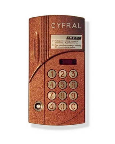 Микропроцессорный блок вызова Цифрал ИНТЕЛ/VC в Махачкале Блоки вызова многоабонентные Pintop.ru