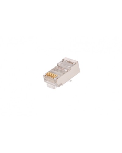 Коннектор RJ45/8P8C (1000 шт/уп) NETLAN EC-UP8P8C-SD-003-TR-1000 в Махачкале Коннекторы Pintop.ru