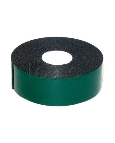 Скотч двухсторонний, зеленого цвета на черной основе, 25мм, 5метров REXANT 09-6125 в Махачкале Аксессуары для кабель-канала Pintop.ru