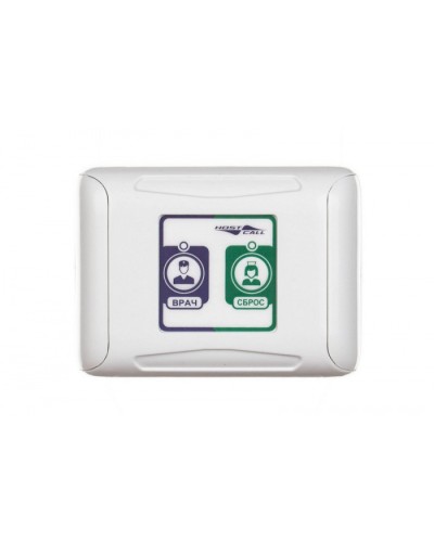 Кнопка присутствия/сброса и вызова врача Hostcall MP-434W2 в Махачкале Система оповещения и трансляции Hostcall Pintop.ru