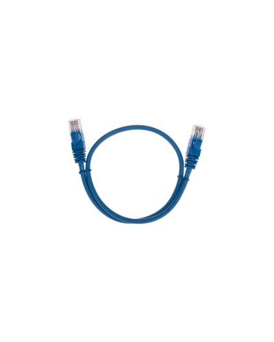 Патч-корд U/UTP, CAT 5e, RJ45-RJ45, 26AWG, LSZH, синий, 0,5м REXANT 02-0104-05 в Махачкале Патчкорды (медные) Pintop.ru