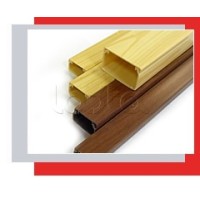 Миниканал 25x16 серия MEX с текстурой дерева (сосна) Экопласт 77007P-2