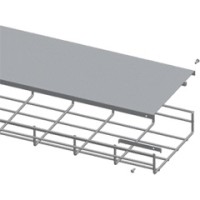 Крышка для лотка шириной 300мм, 1м. LANMASTER LAN-MT-AB300-EZ