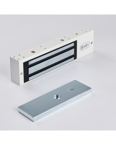 R-Lock RL-EM350-L0W - Электромагнитный замкок, 350кг, DC12/24B, цвет белый, RAL9016(белый) в Махачкале Электромагнитные замки Pintop.ru