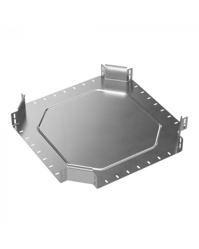 Ответвитель Х-образный Стандарт INOX (AISI 304) 400х80 Промрукав (PR16.3185) в Махачкале Аксессуары для лотков Pintop.ru