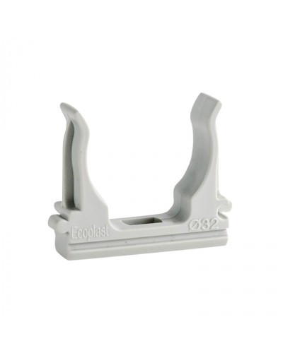 CF32G Держатель (клипса), без галогена, для труб D32мм (10шт) Экопласт (41732-10HF) в Махачкале Держатели, клипсы, скобы Pintop.ru