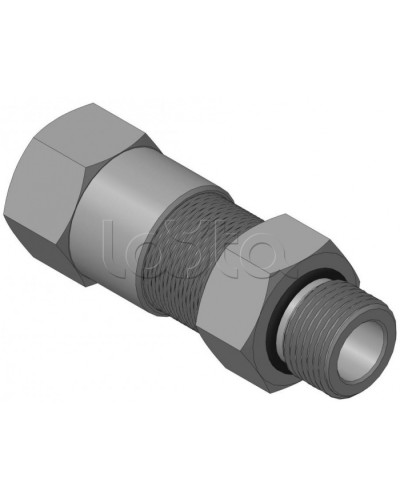 Кабельный ввод с резьбой G1/2 для открытой прокладки кабеля с проходным диаметром d=6-10 мм Спектрон КВН-10-М-G1/2 в Махачкале Аксессуары для кабель-канала Pintop.ru