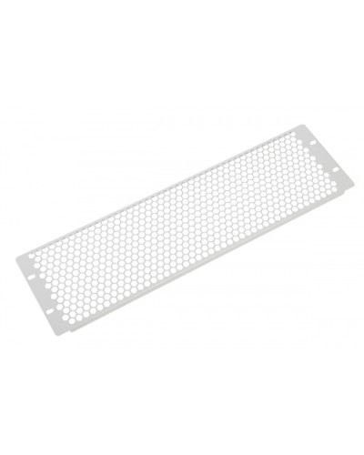 Фальшпанель в шкаф 19 3U перфорированная ЦМО ФП-3.4-9005 в Махачкале Аксессуары для стоек и шкафов Pintop.ru