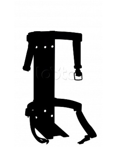 Кронштейн ПОЖТЕХНИКА КТР-8/9 на 2 ремнях (d180-185) для ОП/ОВП-8, ОП/ОВЭ-9 в Махачкале Аксессуары для огнетушителей Pintop.ru