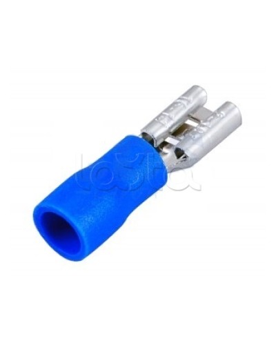 Клемма плоская изолированная 1.5-2.5 мм² (КПИ гнездо - 9мм) (100шт/уп) REXANT 08-0434 в Махачкале Клеммные колодки Pintop.ru