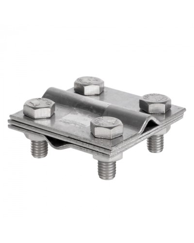 Зажим крестовидный прут-прут (3 пластины 57x57мм) Ni EKF PROxima (lp-55758-ni) в Махачкале Электротехническое оборудование Pintop.ru