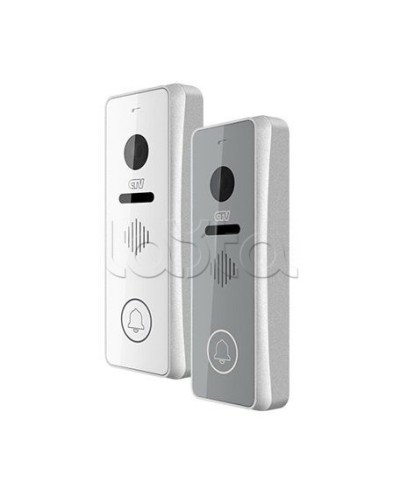 Вызывная панель CTV-D4001FHD (серебро) в Махачкале Вызывные IP панели Pintop.ru