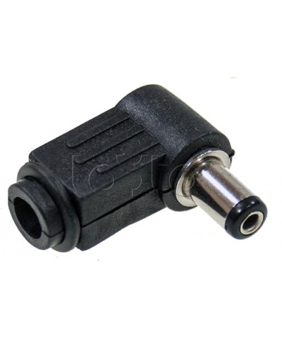 Разъем питания штекер 2.1х5.5x10мм угловой (50шт/уп) REXANT 14-0312 в Махачкале Коннекторы Pintop.ru