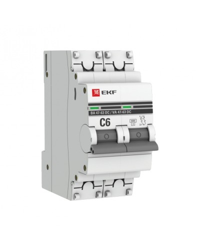 Дифференциальный автомат АВДТ-63 10А/30мА (характеристика C, электронный, тип АС) 6кА EKF (DA63-10-30e-AC) в Махачкале Электротехническое оборудование Pintop.ru