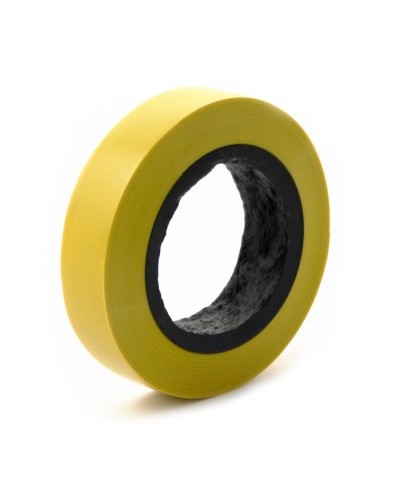 Изолента ПВХ 20 метров ширина 19мм (Желтый) ПожТехКабель PTK-Accessories в Махачкале Стяжки-хомуты Pintop.ru