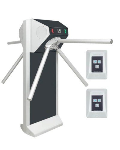 Комплект двухпроходного турникета CARDDEX STL-04С в Махачкале Турникеты Pintop.ru