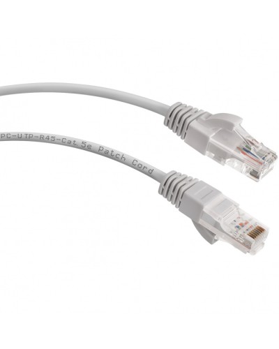 Шнур коммутационный 2xRJ-45/8P8C U/UTP кат.5е (1,5 м) Cabeus PC-UTP-RJ45-Cat.5e-1.5m в Махачкале Патчкорды (медные) Pintop.ru