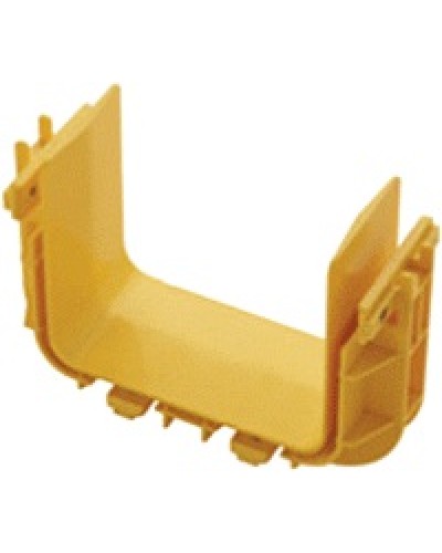 Соединитель оптического лотка 120 мм, желтый LANMASTER LAN-OT120-CN в Махачкале Аксессуары для кабель-канала Pintop.ru