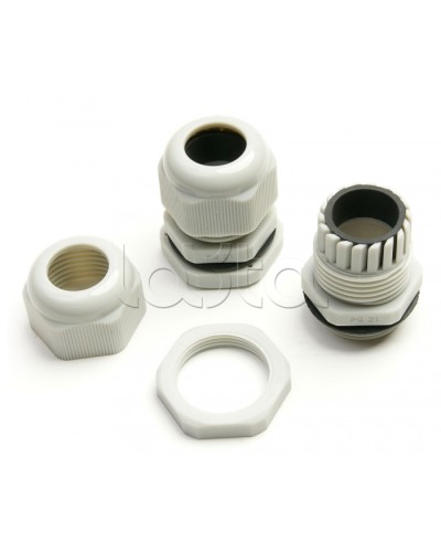 Ввод кабельный (под кабель D13-18 мм) Cabeus PG-21 в Махачкале Аксессуары для кабель-канала Pintop.ru