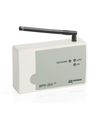 Модуль радиоканальный Рубеж МРК-30А-R3 в Махачкале Адресная система пожарной сигнализации РУБЕЖ Pintop.ru