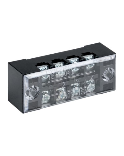 Терминал клеммный TB-1504 до 1,5 мм2 15A 4 клеммные пары EKF PROxima (tb-1504) в Махачкале Клеммные колодки Pintop.ru