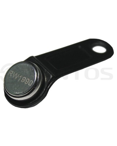 Ключ Touch Memory с 64-битным идентификационным кодом Tantos RW1990 iButton TS (чёрный) в Махачкале Оптовые идентификаторы Pintop.ru
