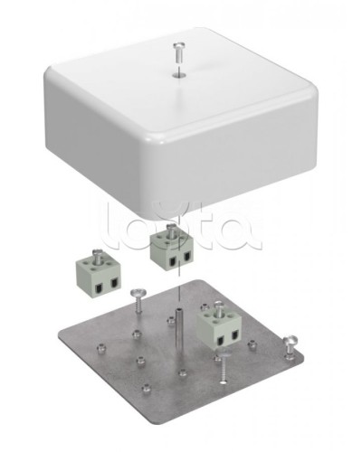 Коробка огнест для кабель-канала 40-0470-FR2.5-6 Е15-Е60 (латунь) 103х103х45 Промрукав (40-0470-FR2.5-6-Е60) в Махачкале Распределительные коробки Pintop.ru