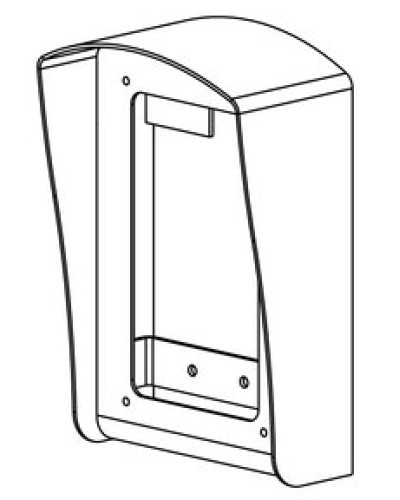 Комплект монтажный для блоков вызова БВД-406х, БВД-407х Vizit MKF-406 в Махачкале Аксессуары для многоабонентных систем Pintop.ru