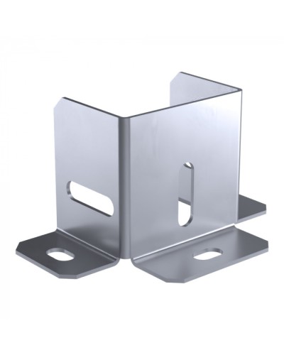 Универсальный ввод трассы лотков Стандарт INOX (AISI 316) 50х50 Промрукав (PR16.3695) в Махачкале Аксессуары для лотков Pintop.ru