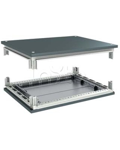 Комплект крыша и основание для шкафов CQE 800x800 мм DKC R5KTB88 в Махачкале Полки для шкафов и стоек Pintop.ru