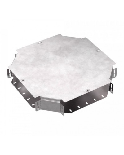 Х-образный ответвитель с крышкой Стандарт 300х80 Промрукав (PR16.0466) в Махачкале Аксессуары для лотков Pintop.ru