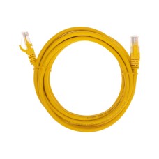 Патч-корд U/UTP, CAT 6, RJ45-RJ45, 26AWG, LSZH, желтый, 3м REXANT 02-0295-3