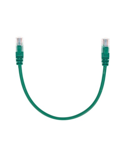 Патч-корд U/UTP, CAT 5e, RJ45-RJ45, 26AWG, LSZH, зеленый, 0,3м REXANT 02-0106-03 в Махачкале Патчкорды (медные) Pintop.ru