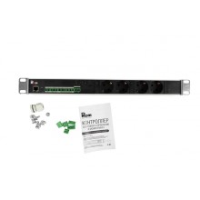 Блок силовых розеток с контроллером REM R-MC1-32-2x2S-440-K