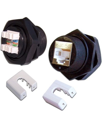 Индустриальный модуль Keystone, RJ45, cat.5e, STP, 180 градусов, IP68 LANMASTER (LAN-OK45S5E/180-WP) в Махачкале Коммутационные изделия Pintop.ru