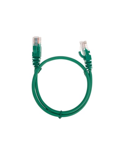 Патч-корд U/UTP, CAT 5e, RJ45-RJ45, 26AWG, LSZH, зеленый, 0,5м REXANT 02-0106-05 в Махачкале Патчкорды (медные) Pintop.ru