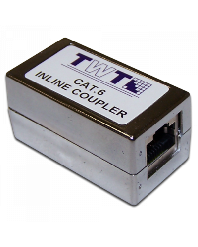 Повторитель портов RJ-45, экранированный, категории 6 TWT (TWT-CP45STP6) в Махачкале Проходные адаптеры RJ-45 и разветвители Pintop.ru