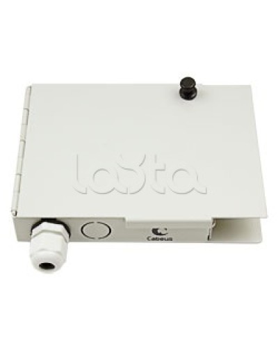 Бокс оптический настенный 19 на 4 SC/LC порта Cabeus JJT-4-SC в Махачкале Кросс оптический Pintop.ru