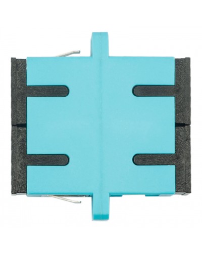 Адаптер оптический проходной SC-SC, OM3, дуплекс (duplex), бирюзовый Datarex DR-541023 в Махачкале Коммутационные изделия Pintop.ru