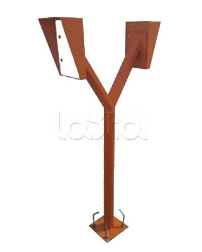 Стойка для считывателя Аякс 150х250 мм, оранжевая, Базовая, двусторонняя Магнито-контакт в Махачкале Дополнительное оборудование для СКУД Pintop.ru