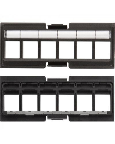 Вставка под кейстоны в модульную панель, экранированная, 6 портов, без шторок LANMASTER LAN-FRM-IN-6OK-SXX в Махачкале Коммутационные изделия Pintop.ru