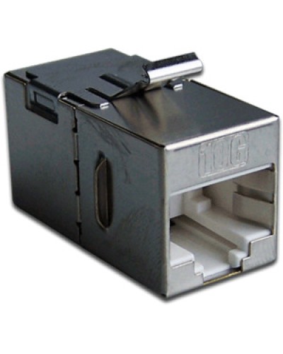 Повторитель портов RJ-45, экранированный, кат.6A, формата Keystone LANMASTER LAN-KCP45S6A в Махачкале Проходные адаптеры Pintop.ru