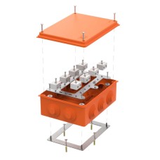 Коробка огнест. для о/п 40-0320-FR10.0-16 Е15-Е120 RAL2004 200х150х75 (5 шт/кор) Промрукав (40-0320-FR10.0-16)