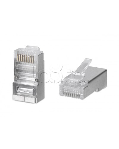Коннектор RJ-45 Cabeus (8P8C-SH-FC) в Махачкале Коннекторы и разъемы Pintop.ru