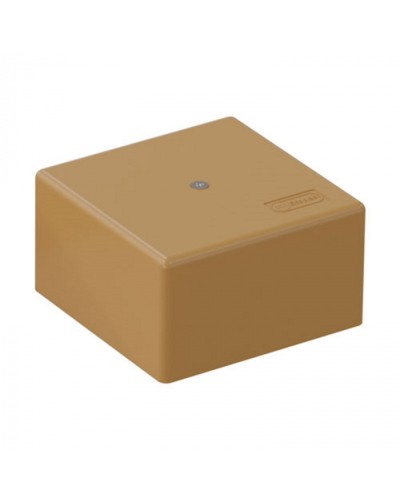 SD3 Коробка распределительная для о/п, для монтажного пистолета 75x75x40мм, (беж.) Экопласт (72932BG) в Махачкале Распределительные коробки Pintop.ru