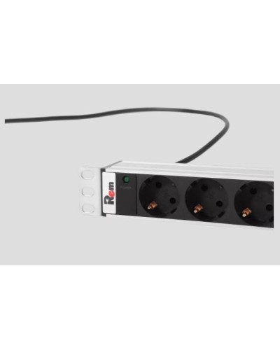 Верт блок розеток Rem-3x16, 3 фазы 16A, инд, 30 S, 1820 мм, вх IEC 309, шнур 3 м R-3x16-30S-I-1820-3-3PN в Махачкале Блоки розеток Pintop.ru